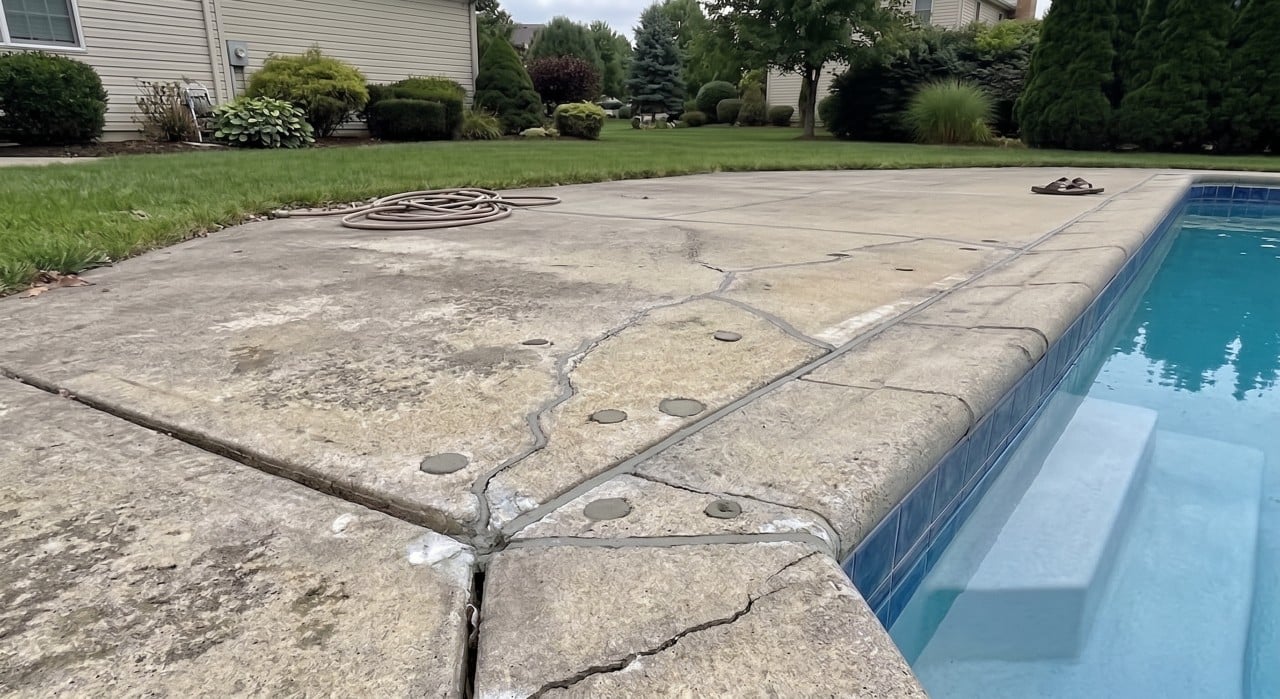 After concrete polylevel repair